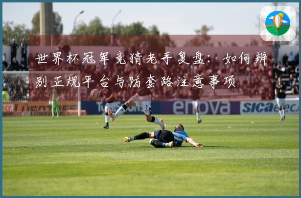 世界杯冠军竞猜老手复盘：如何辨别正规平台与防套路注意事项